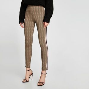 Zara Plaid Leggings